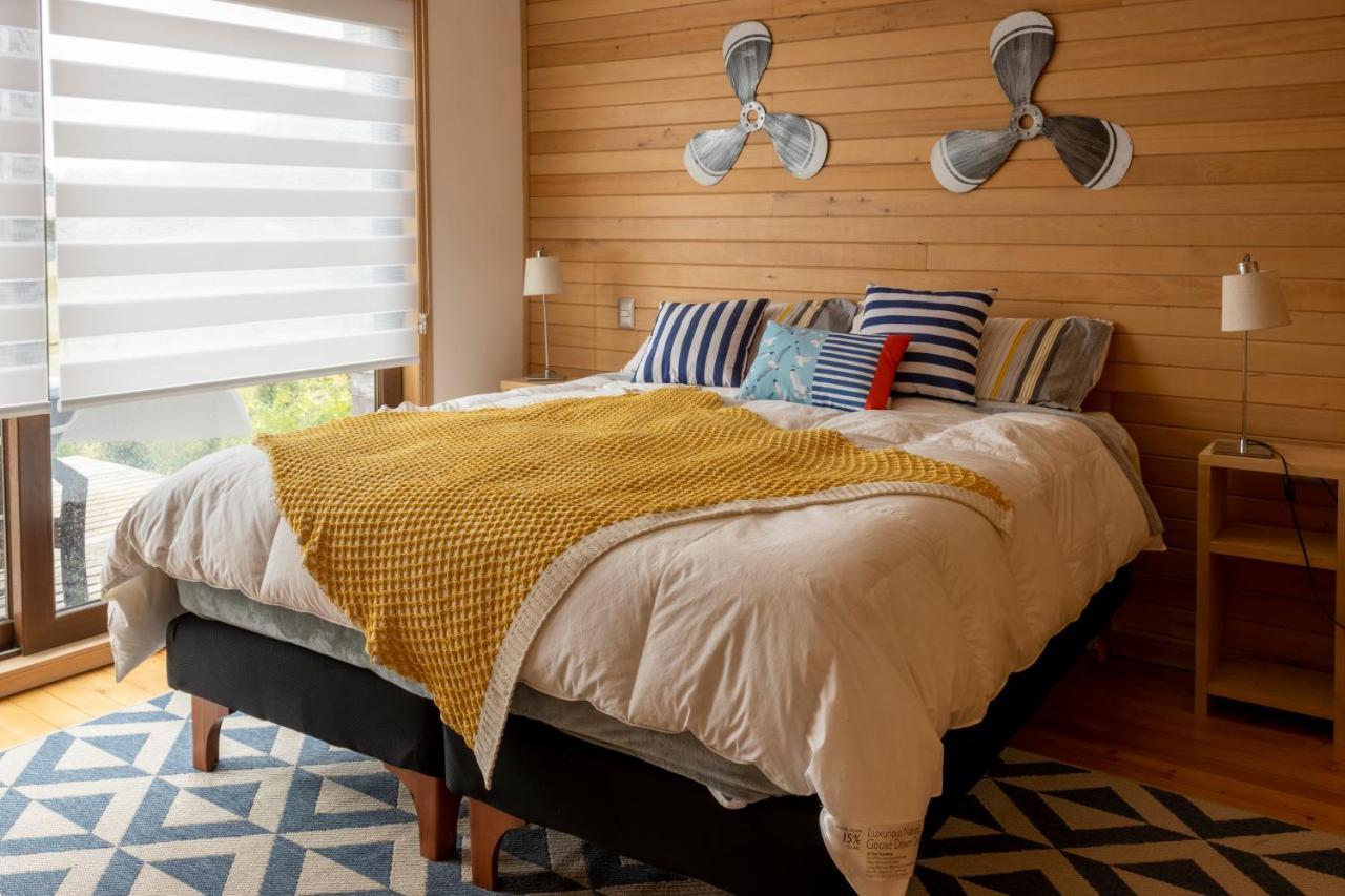 Cabanas Arrayanes De Huillinco En Chiloe Chonchi Ngoại thất bức ảnh