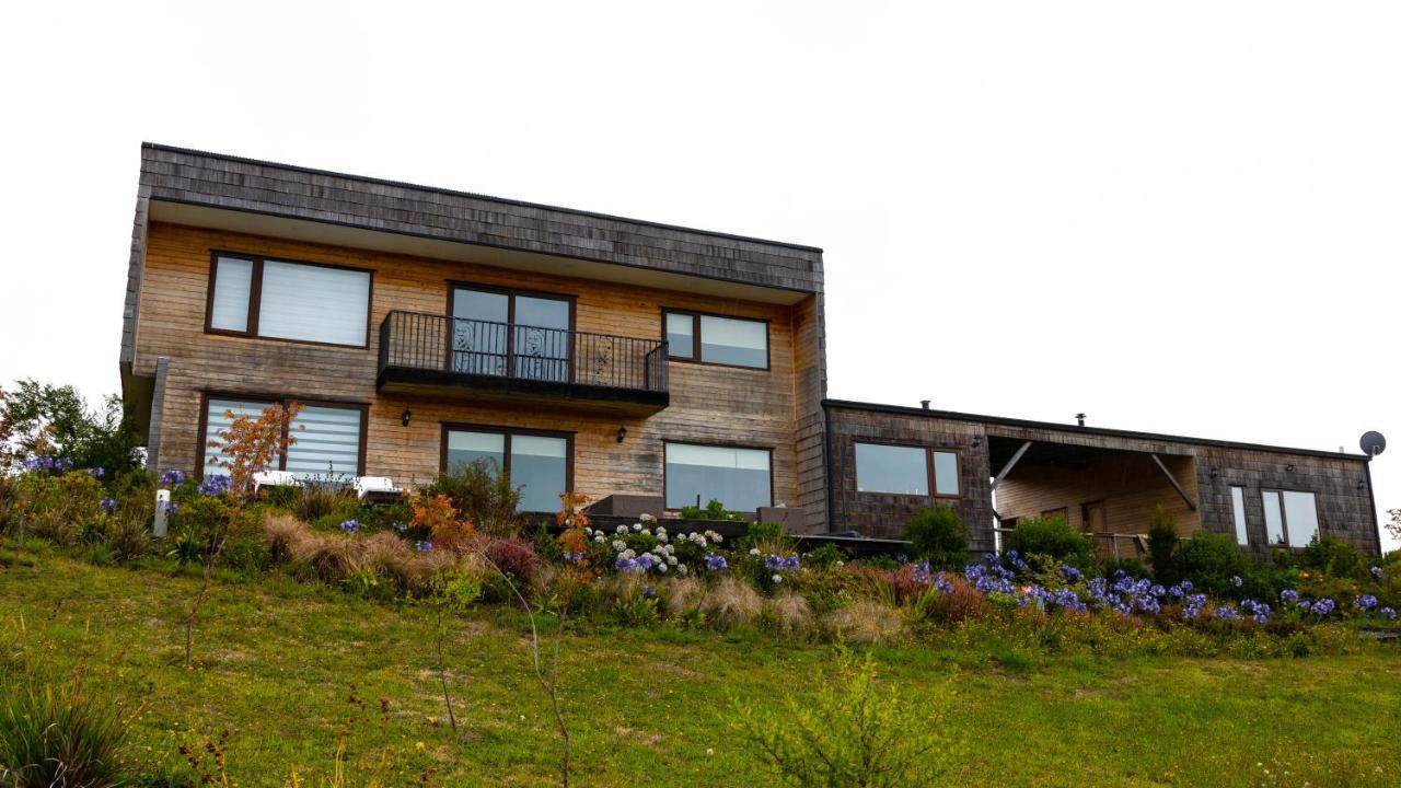 Cabanas Arrayanes De Huillinco En Chiloe Chonchi Ngoại thất bức ảnh