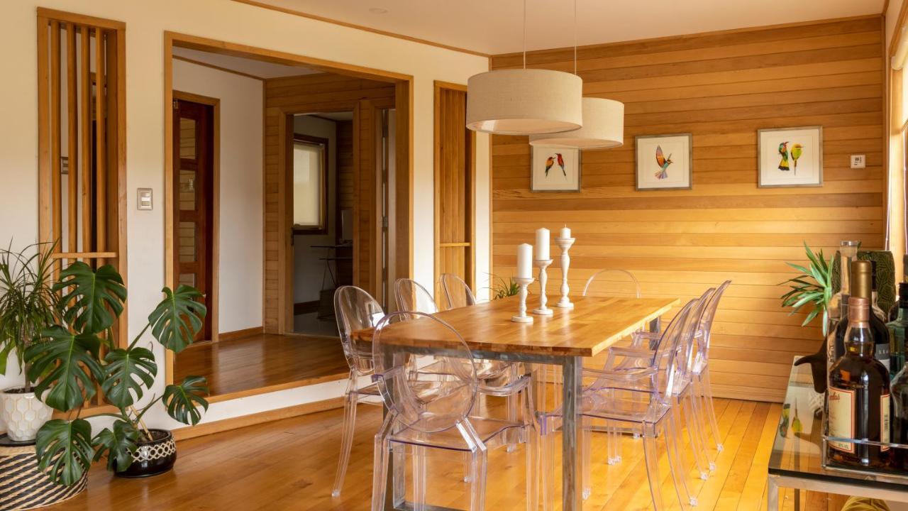 Cabanas Arrayanes De Huillinco En Chiloe Chonchi Ngoại thất bức ảnh