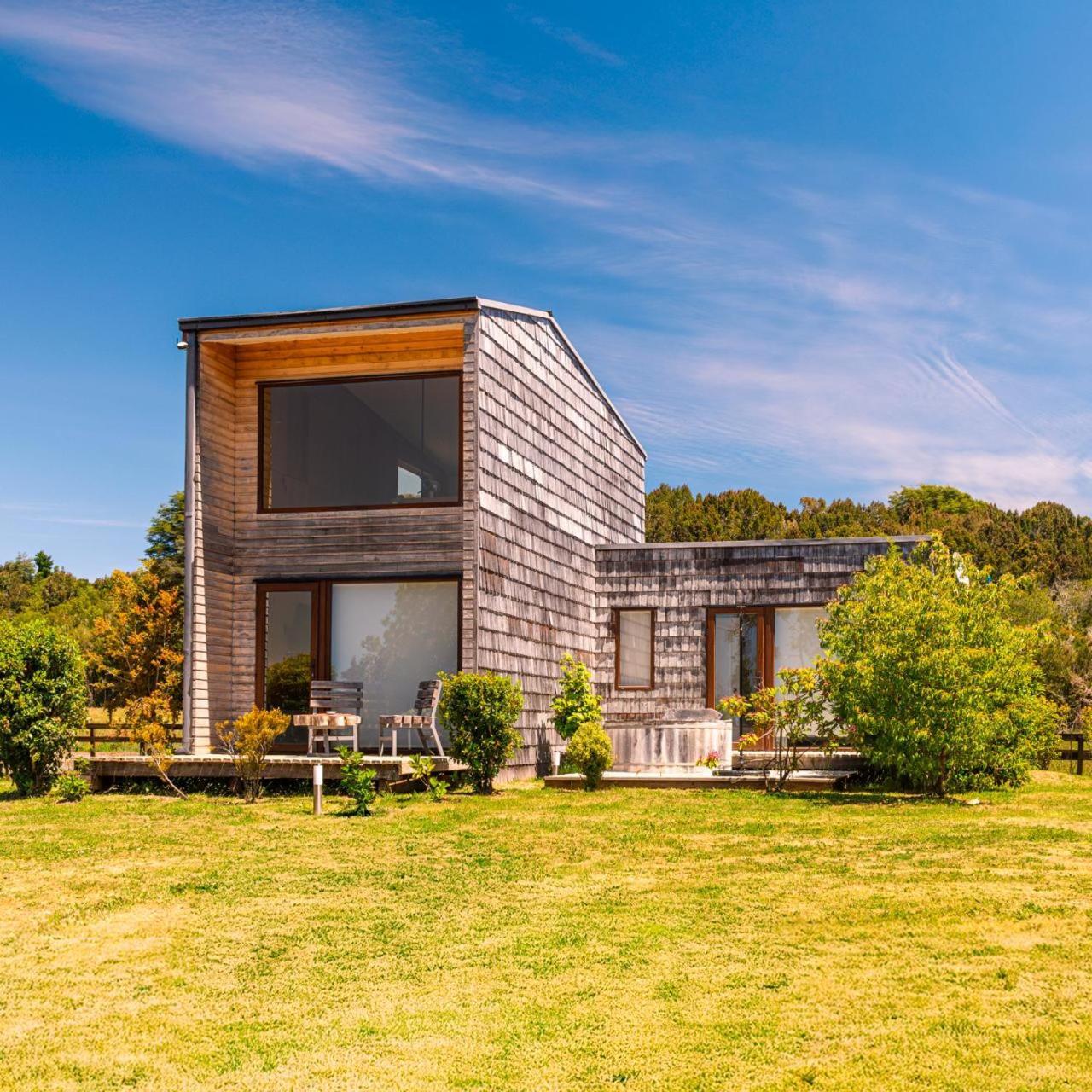 Cabanas Arrayanes De Huillinco En Chiloe Chonchi Ngoại thất bức ảnh